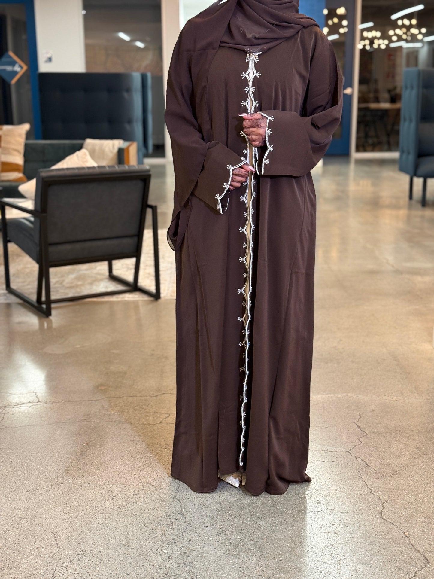 Soft Queen – 2 Piece Abaya Set