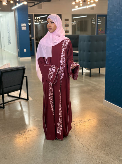 Moon Collection – 2 Piece Closed Abaya Set