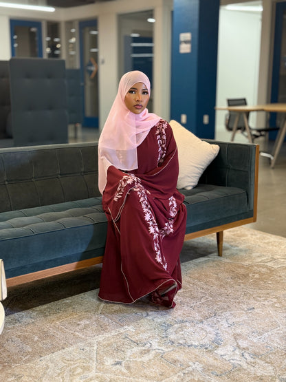 Moon Collection – 2 Piece Closed Abaya Set