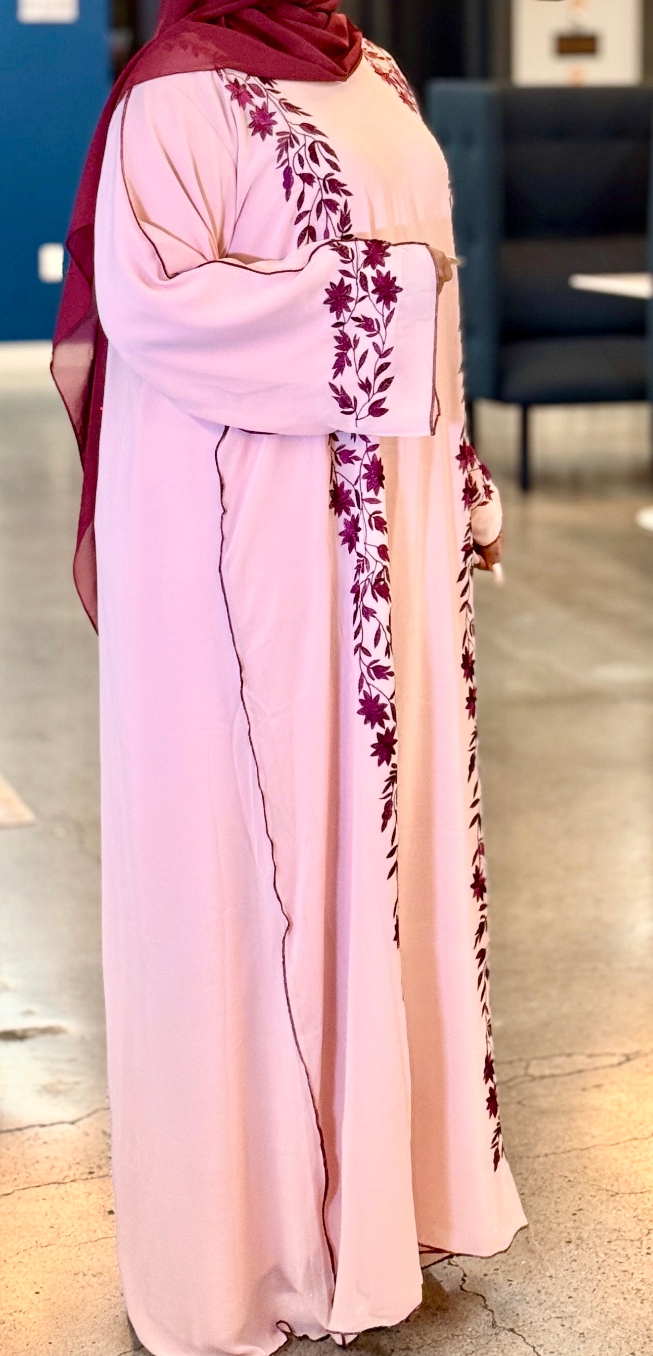 Moon Collection – 2 Piece Closed Abaya Set