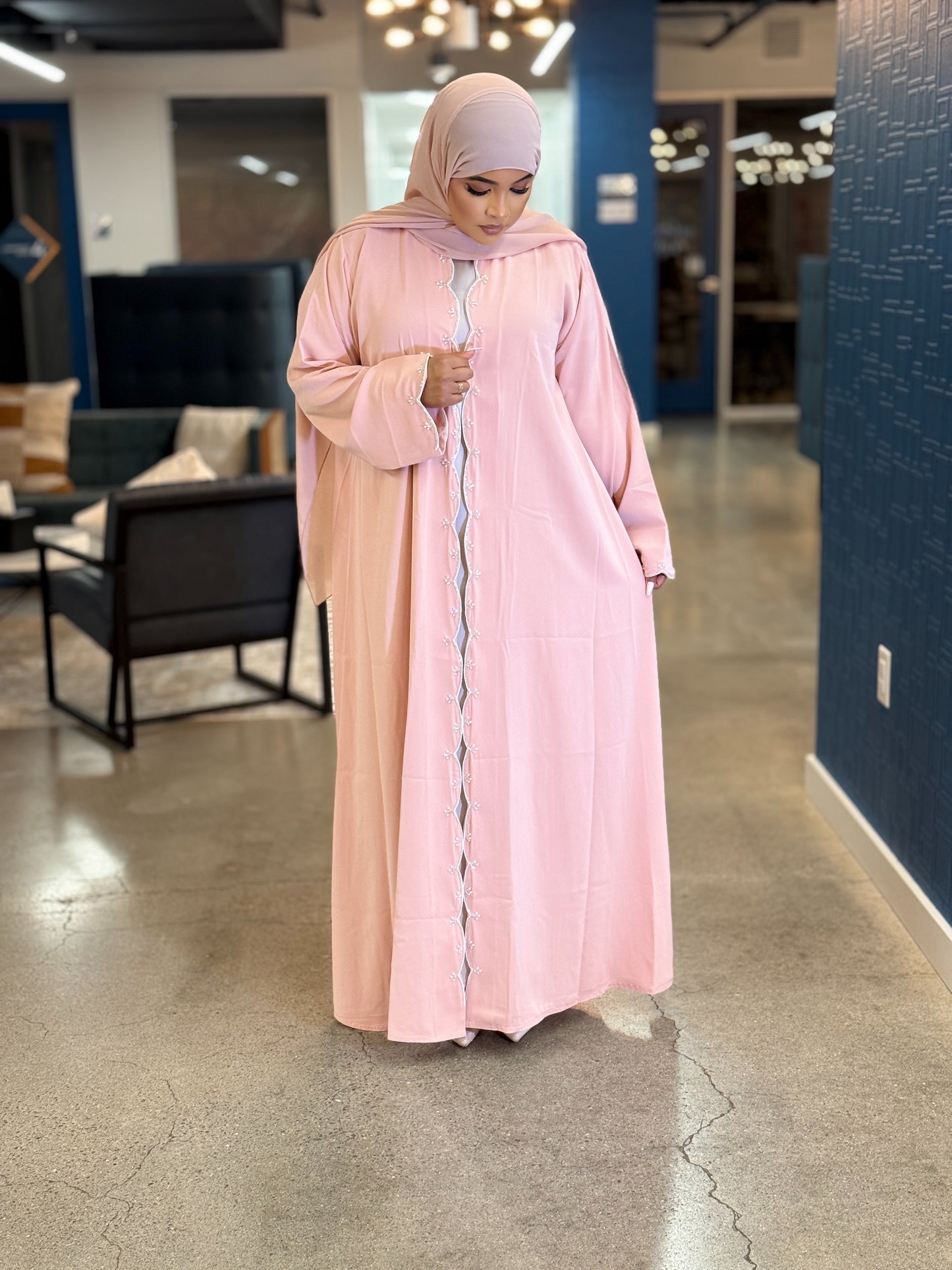 Soft Queen – 2 Piece Abaya Set