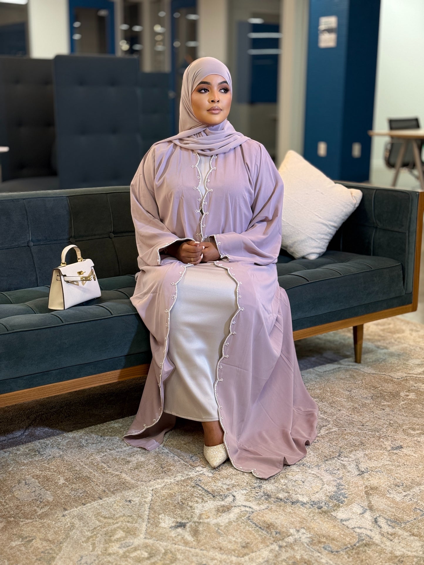 Soft Queen – 2 Piece Abaya Set