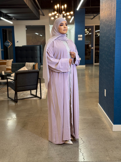 Soft Queen – 2 Piece Abaya Set